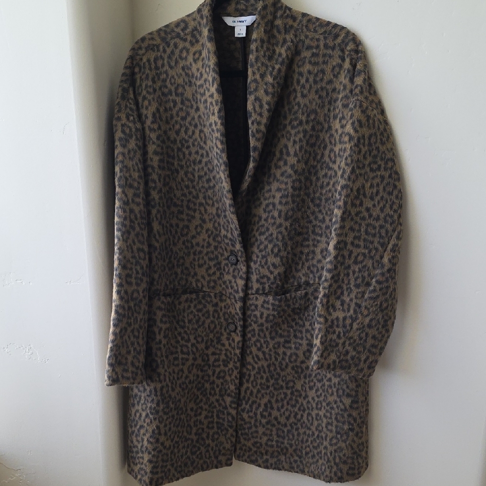 Old Navy Leopard Print Blazer